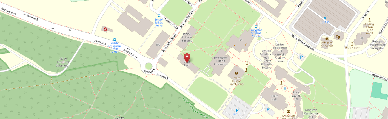Beck Hall, Livingston Campus, Piscataway, NJ